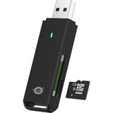 Conceptronic Card Reader - Zwart - USB 3.0