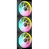 CORSAIR iCUE LINK LX120 RGB Ventilatoren - Drievoudig Pakket - Zwart - Inclusief iCUE LINK System Hub