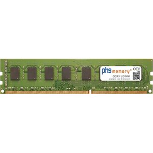 PHS-memory 2GB RAM-geheugen voor Gigabyte GA-X58A-UD9 DDR3 UDIMM 1066MHz (Gigabyte GA-X58A-UD9, 1 x 2GB), RAM Modelspecifiek