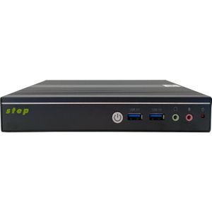 Step PC Micro DS8105 incl. Windows 10 IoT 2021 (i5-10210U 8GB 250GB SSD 1x DP 2x HDMI Wi-Fi 6E) (250 GB, 8 GB, Intel Core i5-10210U), PC, Zwart