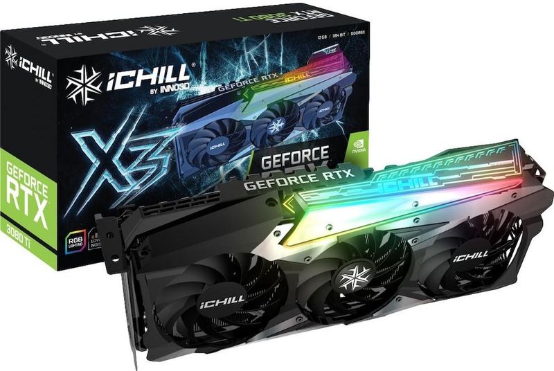 Inno3D - GeForce RTX 3080 Ti iChill - Videokaart - 12 GB
