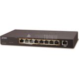 Planet - Netwerkschakelaar - Zwart - 8-Poort 10/100/1000Mbps PoE