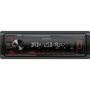 Kenwood, Autoradio, KMM-DAB307AO Auto-mediareceiver Zwart 200 W