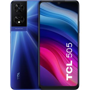 TCL 505 (512 GB, Oceaanblauw, 6.75", Dubbele SIM, 4G), Smartphone, Blauw