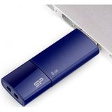 Silicon Power Ultima U05 (8 GB, USB 2.0), USB-stick, Blauw