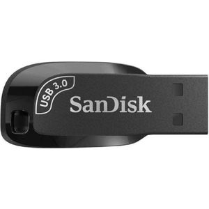 SANDISK Ultra Shift (32 GB, USB-A), USB-stick, Zwart
