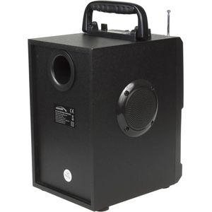 Audiocore De AC730 luidspreker is zwart (0.05 h, Werkt op batterijen), Bluetooth luidspreker, Zwart