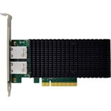 InLine - 51128A - Netwerkkaart - Dual 10 Gigabit - PCIe - Zwart