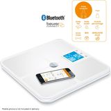 Beurer - BF 950 - Personenweegschaal - Wit - Bluetooth® - 8 Gebruikers - Incl. Batterijen