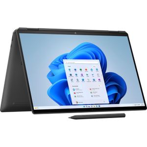HP Spectre x360 16-aa0072ng (16", 1000 GB, 16 GB, DE, Intel Core Ultra 7 155H), Notebook, Zwart
