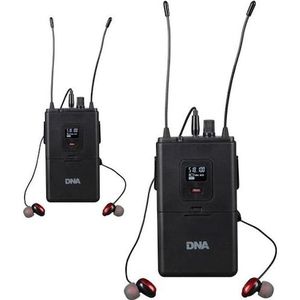 DNA IN-EAR DOUBLE - Douszny odsłuch bezprzewodowy (Draadloze), Koptelefoon