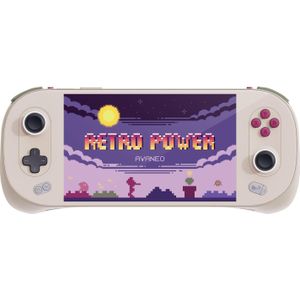 Ayaneo 2S Handheld Konsole – 32 GB LPDDR5X, 2 TB SSD, Retro Power, Spelcomputer, Beige