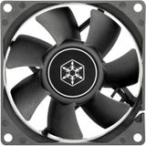 Silverstone SST-FN80B - Ventilator - Zwart - 80 mm - 1 x