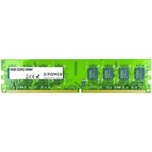 2-Power 4GB DDR2 800MHz DIMM (1 x 4GB, 800 MHz, DDR2 RAM, DIMM 288 pin), RAM, Groen