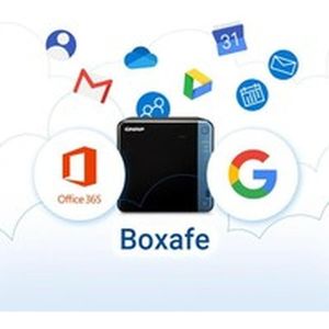 QNAP Boxafe voor Microsoft 365 100 Gebruikers 1 Jaar Fysiek Pakket, NAS accessoires