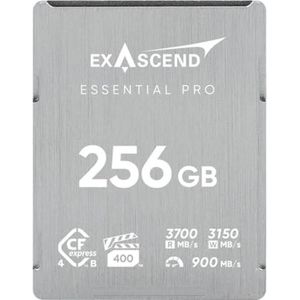Exascend CFexpress 4.0 Type-B (Essential Pro) 256GB (256 GB, CFexpress), Geheugenkaart