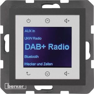 Berker BERK Radio Aanraking (DAB+, FM), Radio