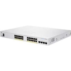Cisco Zakelijke 250-serie CBS250-24P-4G (28 ports), Netwerkschakelaar, Zilver
