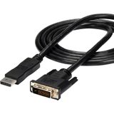 StarTech 6FT DISPLAYPORT NAAR DVI KABEL (1.80 m, DisplayPort), Videokabel