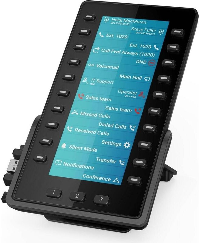 Snom - D8C - Uitbreidingsmodule - TFT-kleurendisplay - 60 Programmeerbare Knoppen