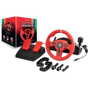 Maxx Tech - Arcade Racing Wheel Kit (PC, Switch, Playstation Classic), Controller
