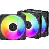 ARCTIC - P12 Pro Reverse A-RGB - Ventilator - Zwart - 120 mm - 3 Pack