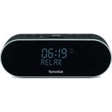TechniSat - DIGITRADIO 53 BT - Wekkerradio - Zwart - DAB+ en FM