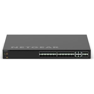 Netgear 24-PORT M4350-24F4X (28 ports), Netwerkschakelaar, Zwart