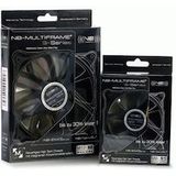 Noiseblocker - Multiframe MF12-P - PC Ventilator - Zwart - 120 mm