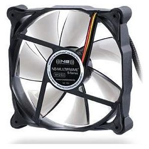 Noiseblocker - Multiframe MF12-P - PC Ventilator - Zwart - 120 mm