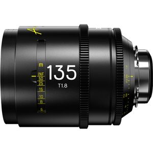 Dzofilm Arles 135mm T1.8 FF/VV Prime Cine objectief voor PL (imperiaal) (PL, Volledig formaat), Objectief, Zwart