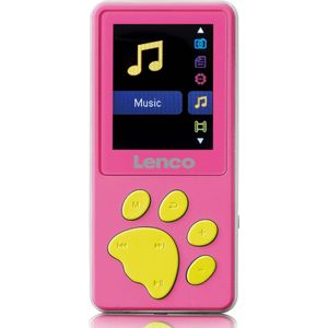 Lenco Xemio-560 Kinderen (8 GB), MP3-speler + draagbare audioapparatuur, Roze