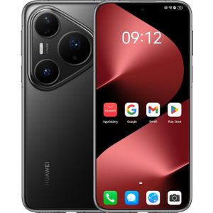 Huawei P80 Pro schwarz (512 GB, Geglazuurd zwart, 6.80", Dubbele SIM, 4G), Smartphone, Zwart