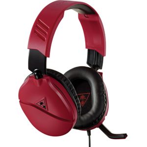 Turtle Beach Recon 70N Gaming Headset - Donkerrood - Nintendo Switch