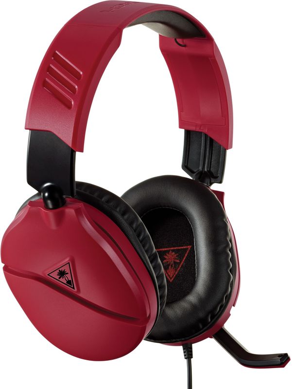 Turtle Beach Recon 70N Gaming Headset - Donkerrood - Nintendo Switch