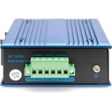 Digitus - DN-651131 - Netwerkschakelaar - Zwart - 4 Poorten 10/100 Mbps RJ45, 1 Poort 100 Mbps Base-FX, IP40 Bescherming