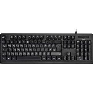 Renkforce RF-5805912 (DE, Bedraad), Toetsenbord, Zwart