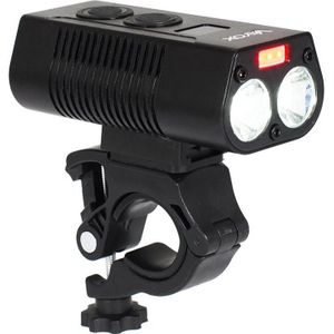 Vayox VA0045 2in1 Velo un Skrejriteņa Super Spilgts XML COB LED lukturis ar rāmja fiksāciju IPX6, Netwerkschakelaar