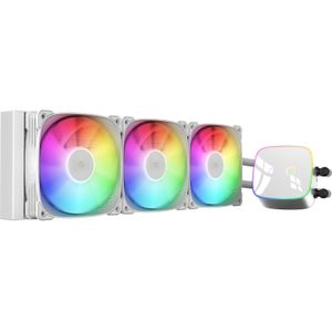 Geometric Future Eskimo Junior Neon 360 AIO waterkoeling, ARGB - wit, 360mm, CPU waterkoelers, Wit