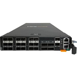 Aruba HPE Networking CX 8325H 18p SFP28 25G 4p QSFP28 100G Front-to-Back 4xFan 2xPSU Switch EU nl (22 ports), Netwerkschakelaar, Zwart