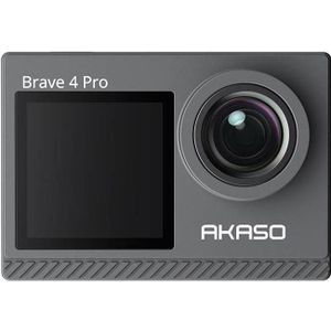 Akaso - Brave 4 Pro - Action Cam - Grijs - 4K Video-opnames
