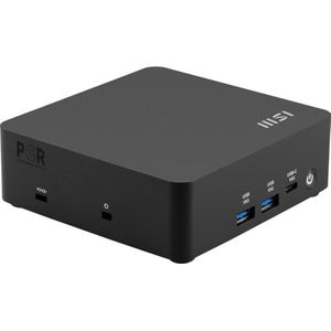 MSI PC CUBI NUC AI CU7-155H 16GB/1TB CUBI NUC AI 1UMG-06SEU CUBI NUC AI 1UMG-06SEU (4711377353960) (1000 GB, 16 GB, Intel Core Ultra 7 155H), PC, Zwart