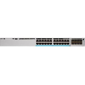 Cisco Catalyst 9300 C9300-24P-A Switch - Zwart - 24 Gigabit Ethernet-poorten