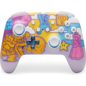 PowerA - Mushroom Kingdom Pop Art - Draadloze Gamepad - Nintendo Switch
