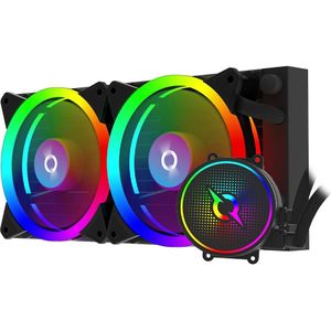 Aqirys AQUARIUS 240 AIO, CPU waterkoelers, Zwart
