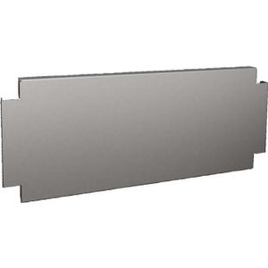 Rittal Sokkelplinten, roestvast staal aan de zijkanten voor VX-sokkel systeem, Accessoires voor serverkasten, Grijs