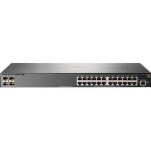 HPE Switch 1000Mbit 24xTP + 4xSFP/SFP+ slot - 2930F-24G-4SFP+ (24 ports), Netwerkschakelaar
