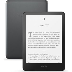 Amazon Kindle Paperwhite - Handtekening Editie 2024 - 7 inch - 32 GB - Metallic Zwart - eReader