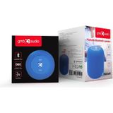 Gembird 100 - BT 5.0, Li (2 h, 10 m, Werkt op batterijen), Bluetooth luidspreker, Blauw