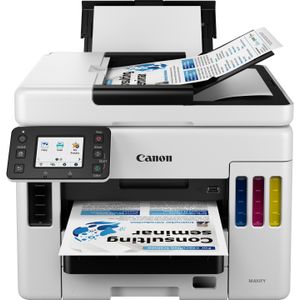Canon Maxify GX7050 (Inktreservoir, Kleur), Printer, Wit, Zwart